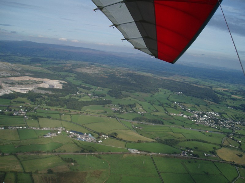Aerial view of Burton-in-Kendal 2006