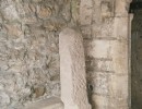 carved stone heversham church porch