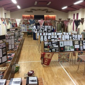 2014 ww1 exhibition setup bmh