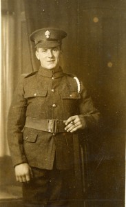 Pte. John Edward. Robinson, The Queen's Regiment