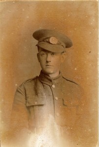 Pte. Vivian Wilding, Royal Garrison Artillery, later Ling's Liverpool Regiment